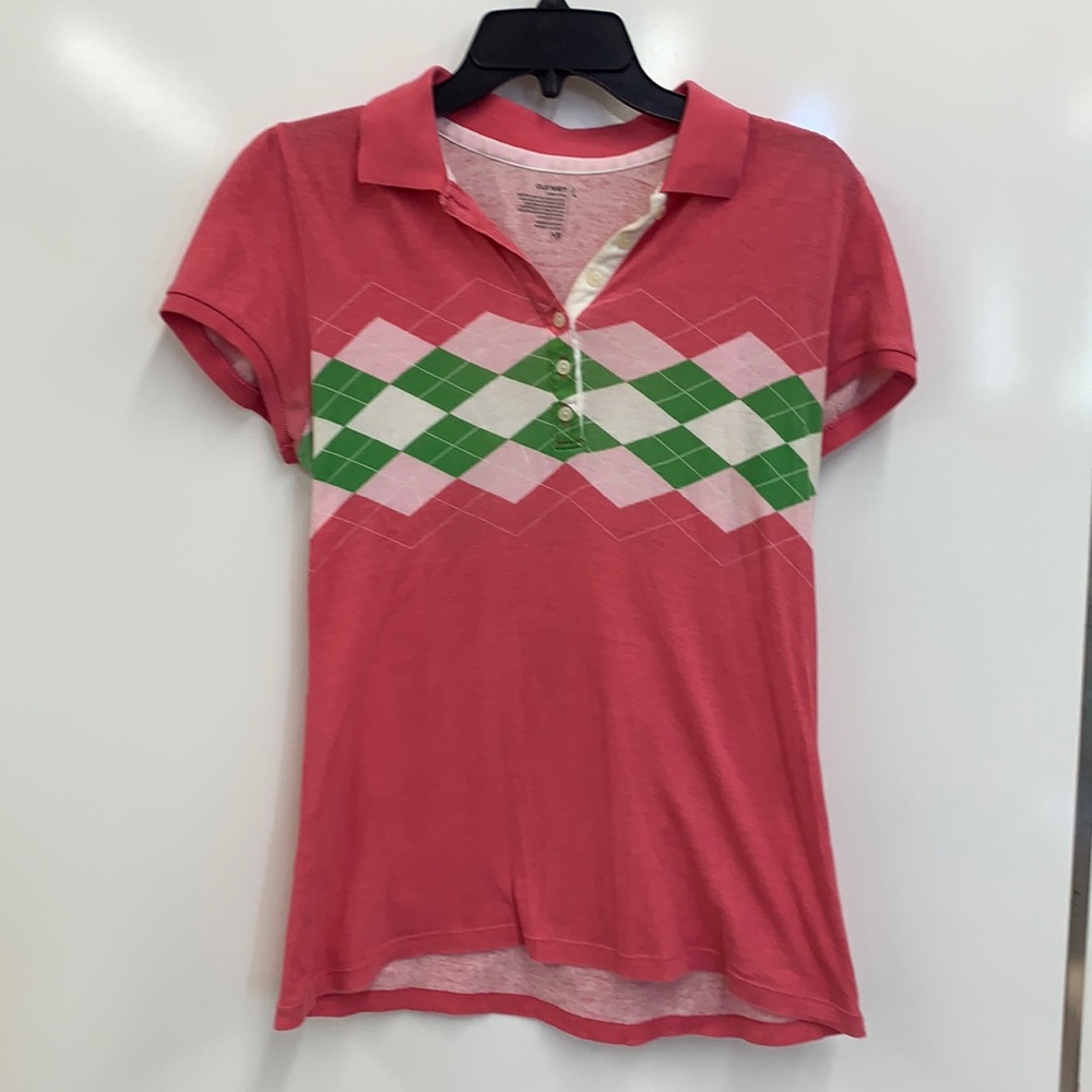 Old Navy Polo shirt. Super cute. L